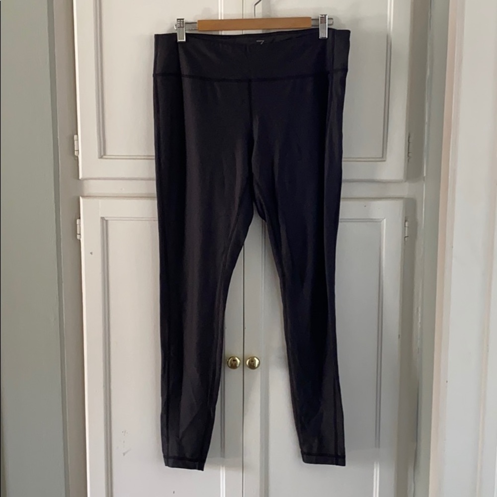 Charcoal heather leggings by Z by Zella